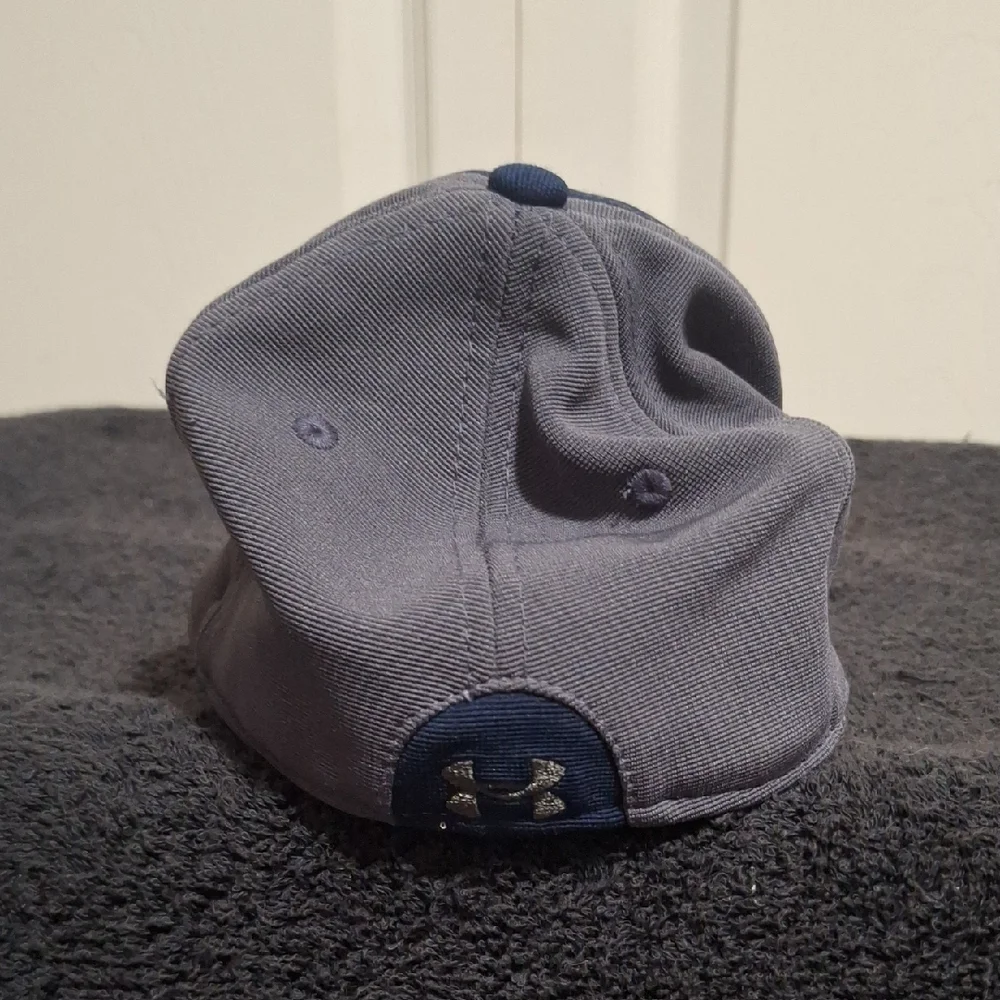 Under Armour Youth Blue Gray Baseball Cap Hat - 7⅛